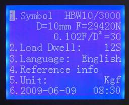 ISO6506, appareil de contrôle Brinell automatique HBA-3000S de dureté d'ASTM E-10