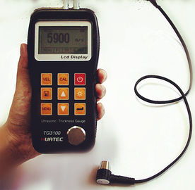 Mode de balayage mesure d'épaisseur ultrasonique de mesure d'épaisseur de 0,75 - de 300mm Ut TG3100 pour des époxydes, verre