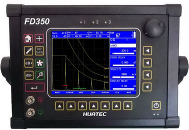 Digital DAC portatif, AVG courbe le détecteur ultrasonique FD350USM60 de faille du détecteur de faille/UT