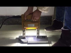 Détecteur de défauts de test de particules magnétiques