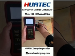 HUATEC Conductimètre numérique portable à courants de Foucault