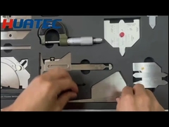 Jauge de morsure de bord V-WAC MG-11 MG-8, jauge Hi-Lo, 2 types, miroir d'inspection, micromètre