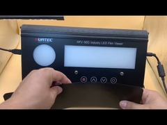 Visionneuse de films à rayons X Led, 210X60mm, commande au pied, Double fenêtre, Cree, surbrillance SMD