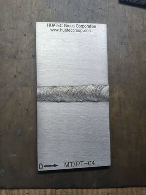 Kit de bloc d'échantillons de test standard pour la formation et l'examen d'inspection par ressuage coloré (PT)