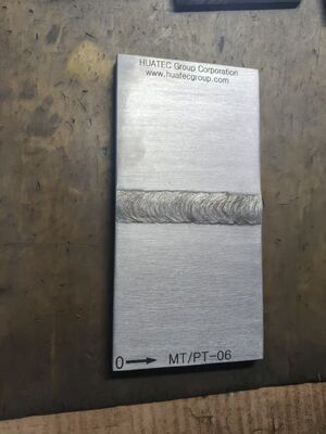 Kit de bloc d'échantillons de test standard pour la formation et l'examen d'inspection par ressuage coloré (PT)