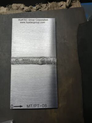 Kit de bloc d'échantillons de test standard pour la formation et l'examen d'inspection par ressuage coloré (PT)