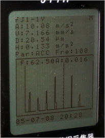 Analyseur de la vibration FFT d'incidence de HG-911H/unité de collecte de données ISO10816 de petite taille
